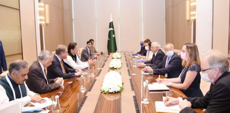 PM urges int'l community including EU to come forward to help Afghan refugees