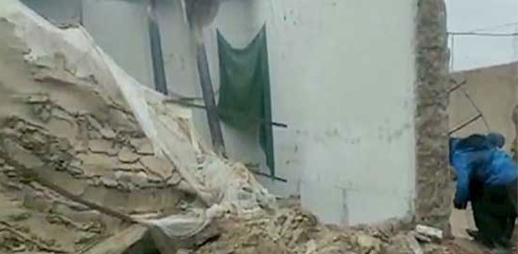 Bannu roof collapse leaves two women dead, seven injured