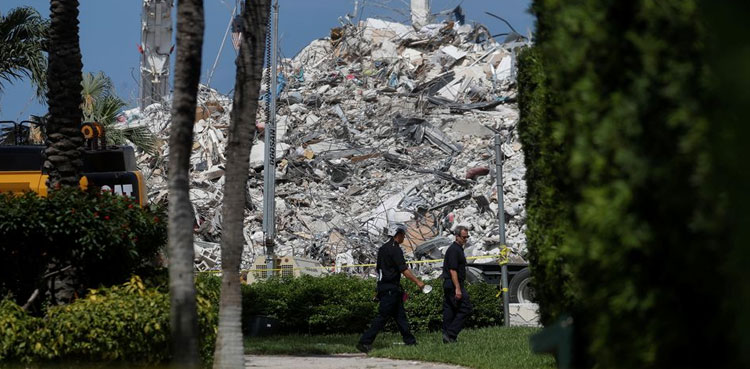 Death toll from collapsed Florida condo tower rises to 64