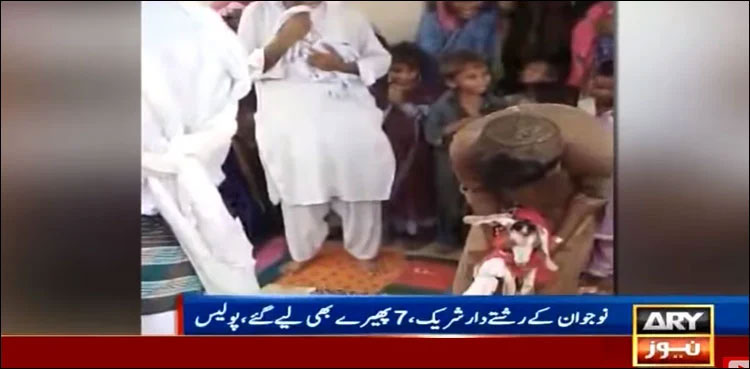 Bheel community youth marries goat in Sindh