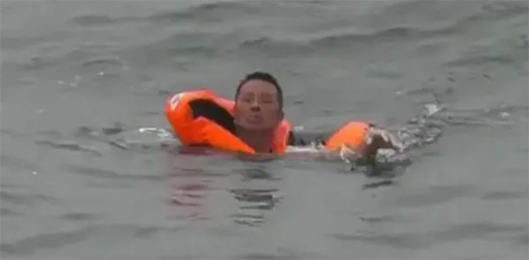 Man rescued 48 hours after his ship sank near Liberia coast