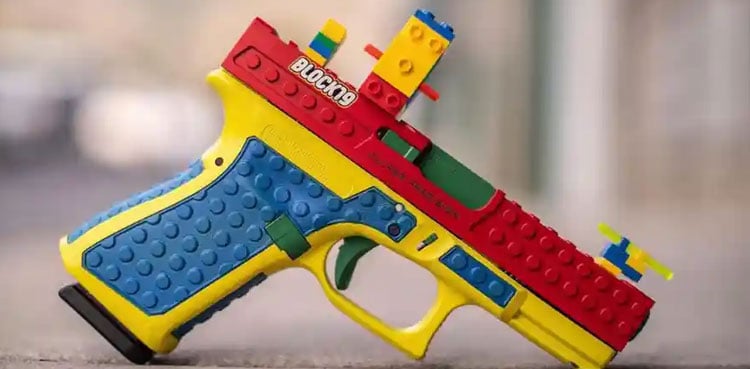 Utah company halts Lego firearm case sales after cease-and-desist