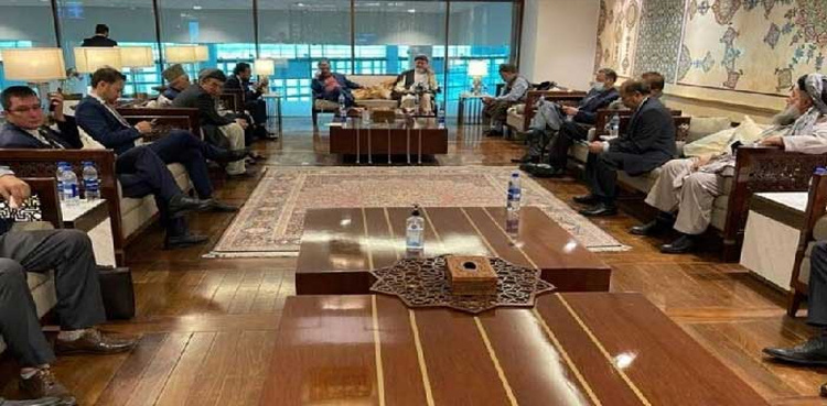 Afghan political elite calls on FM Qureshi after Taliban takeover