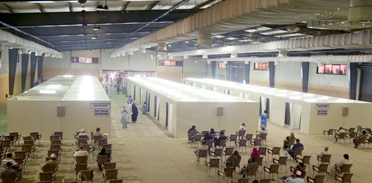 These Covid-19 vaccination centres in Karachi will operate 24 hours