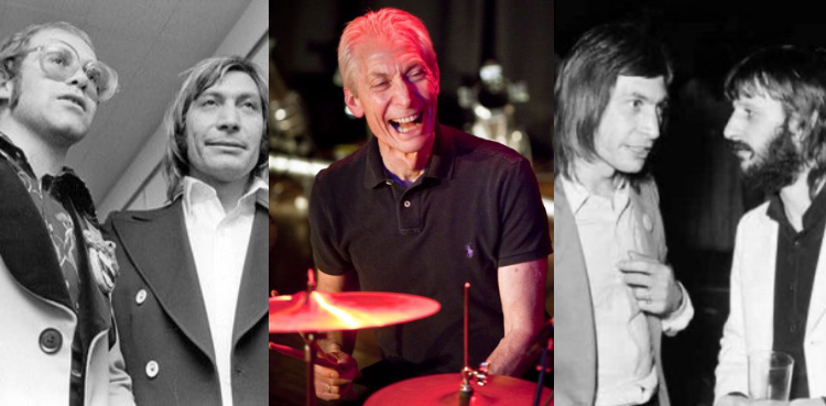 Ultimate Drummer: Stars react to the death of Rolling Stones' Charlie Watts