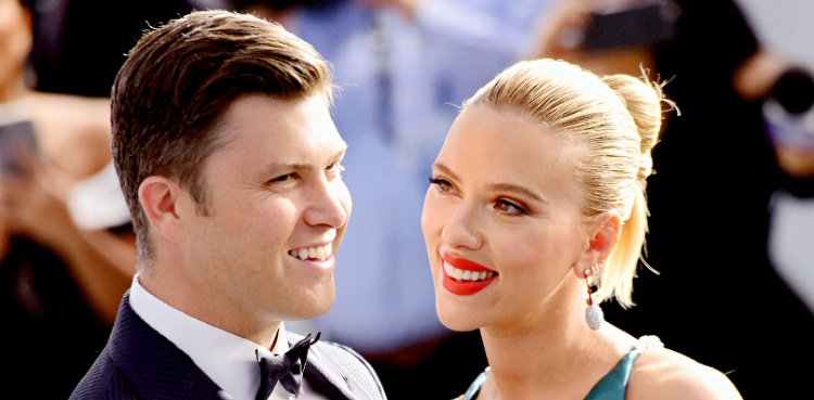 Scarlett Johansson welcomes baby boy with husband Colin Jost