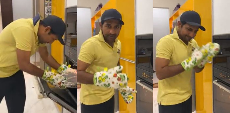 Watch: Video of Sarfaraz Ahmed helping out in the kitchen goes viral