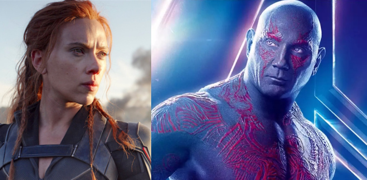 Dave Bautista's joke about Scarlett Johansson's 'Black Widow' lawsuit divides fans