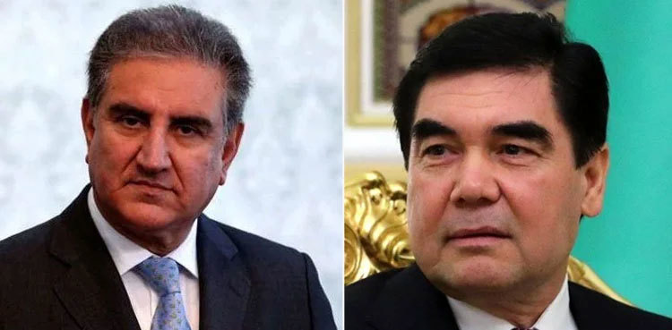 FM Qureshi, Turkmenistan president discuss Afghan situation, bilateral ties