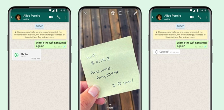WhatsApp launches 'View Once' that deletes photos, videos once seen
