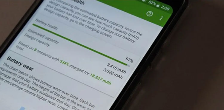Here's how to check Android battery health