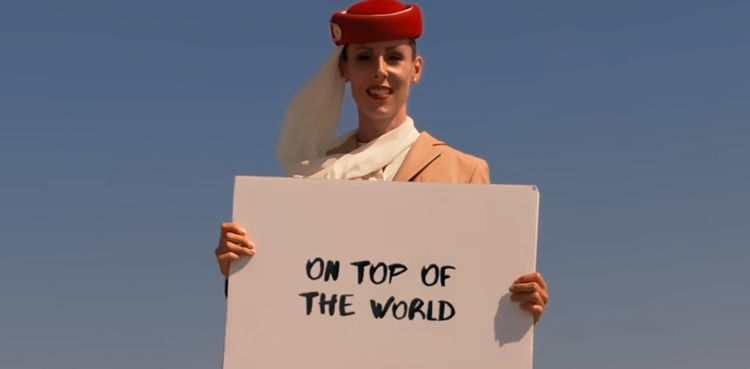 Emirates’ cabin crew is on the tip of the Burj Khalifa; here's why