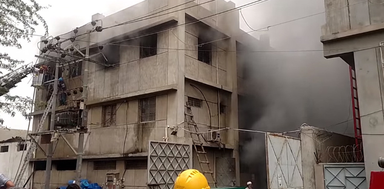 Korangi factory fire: 15 bodies of labourers identified