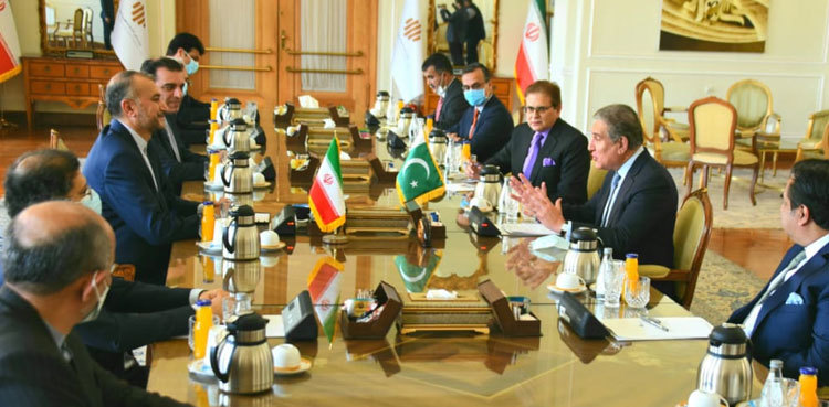 Qureshi, Iranian counterpart discuss 'coordinated approach for Afghanistan'