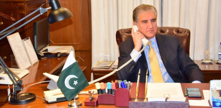 FM Qureshi, OIC secretary general discuss Afghanistan situation