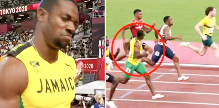 World’s second fastest man's hilarious reaction to being beaten during Olympic heats