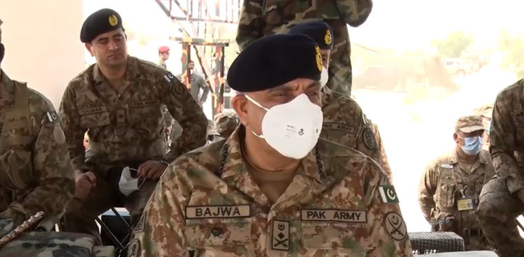 COAS Gen Bajwa visits Pano Aqil