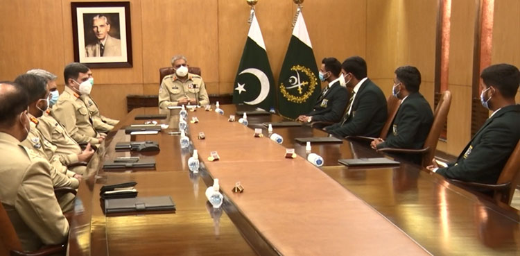 Pakistan Army has always supported sports, COAS Bajwa tells Olympic athletes