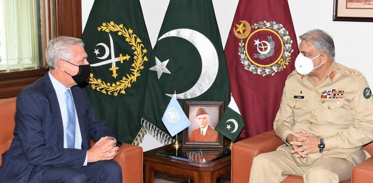 COAS Bajwa, UN refugee chief discuss humanitarian assistance for Afghanistan