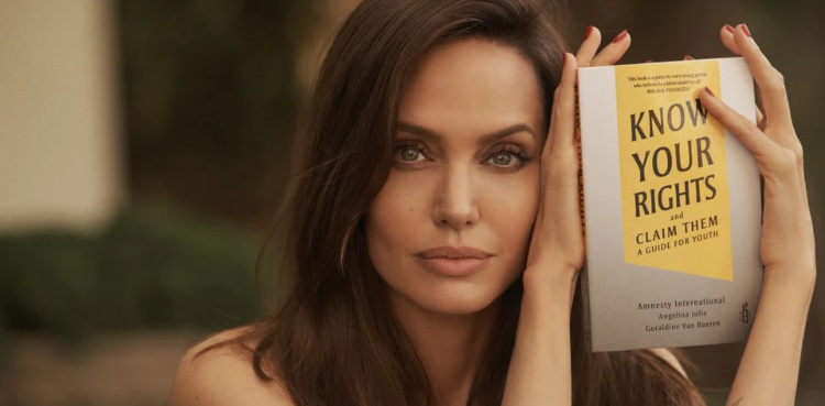 Angelina Jolie wants kids to 'fight back' with new child rights book