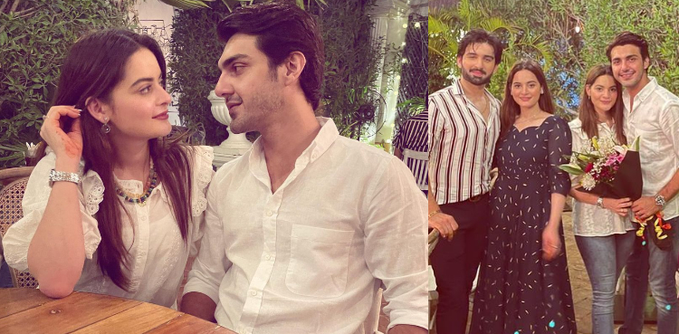 In Pictures: Ahsan Mohsin Ikram celebrates birthday with Minal, Aiman, Muneeb Butt