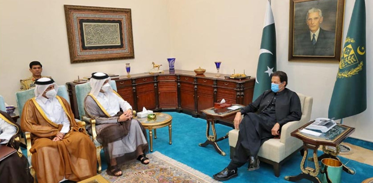 Qatari deputy premier calls on PM Imran Khan