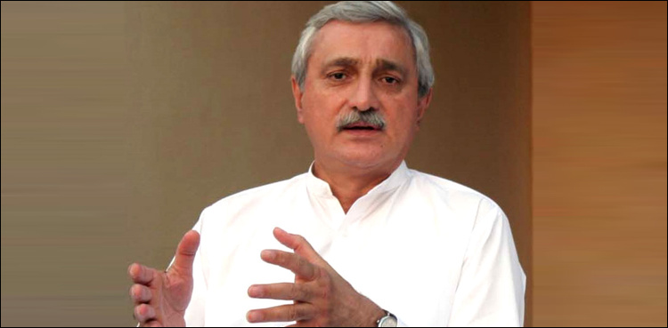 Key govt figure contacts Jahangir Tareen