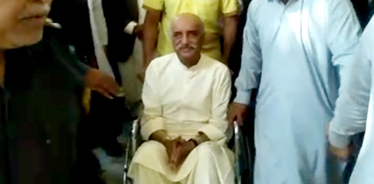 Syed Khursheed Shah shifted to jail from NICVD