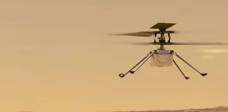 After six months on Mars, NASA's tiny copter is still flying high