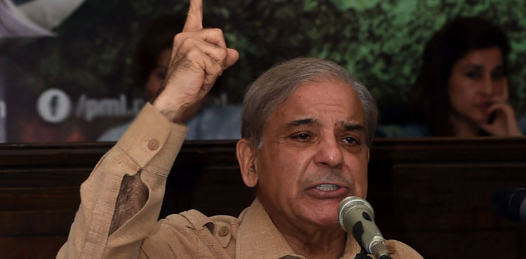 Shehbaz Sharif injured after falling down stairs