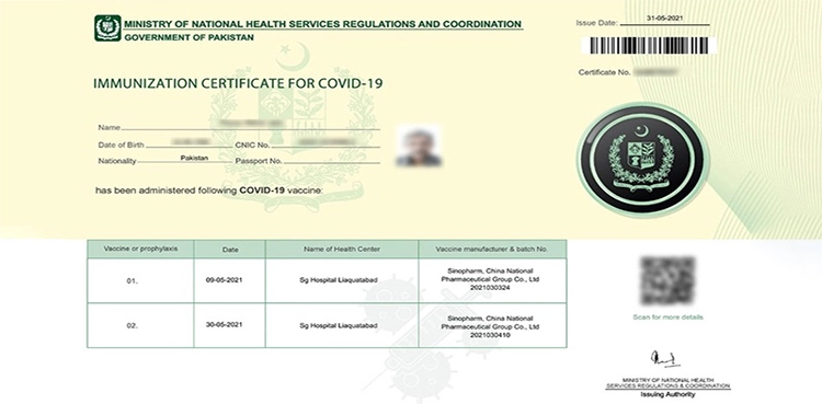 NCOC directs FIA to hunt individuals preparing fake COVID vaccination certificates