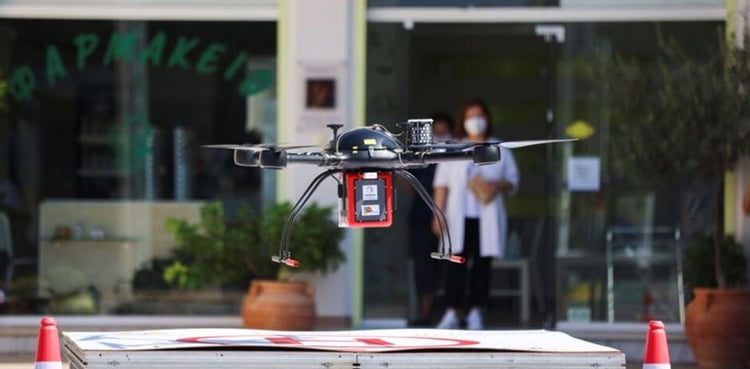 Greece tests drone drug delivery for remote regions