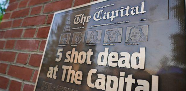 Gunman in 2018 Maryland newspaper massacre sentenced to five life terms