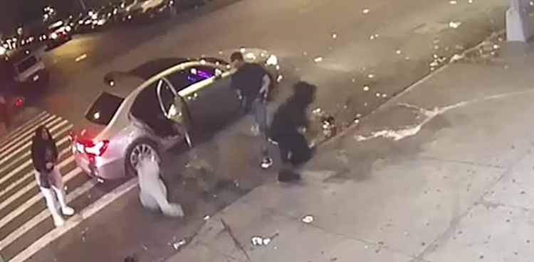 Terrifying footage: Cab driver dies after being shot in head by stray bullet