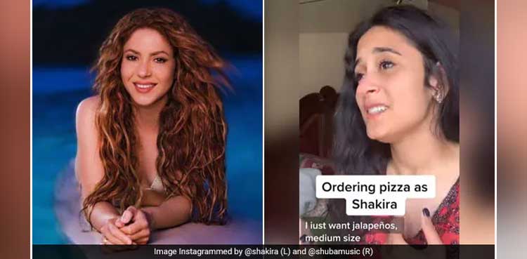 Shakira loves how this pizza was ordered! watch viral video