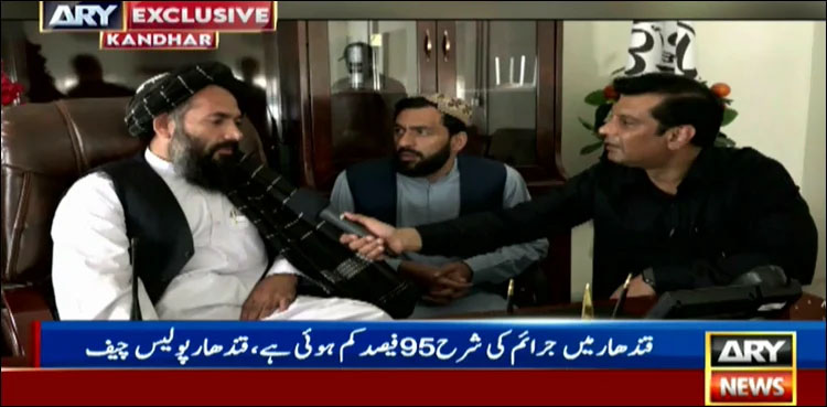 Crime ratio declined by 95pc after Taliban takeover, claims IG Kandahar