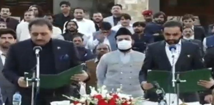 Abdul Quddus Bizenjo takes oath as Balochistan CM