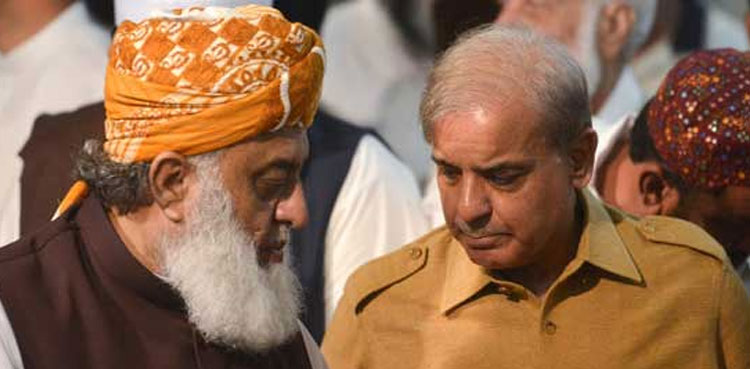 Shehbaz, Fazl agree over launching protest movement against inflation