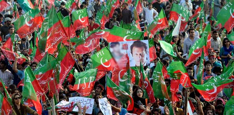 Stage set for PTI's Amar Bil Maroof show in Islamabad