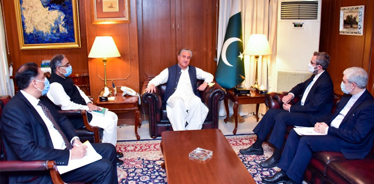 FM Qureshi welcomes Iran's support on Kashmir dispute
