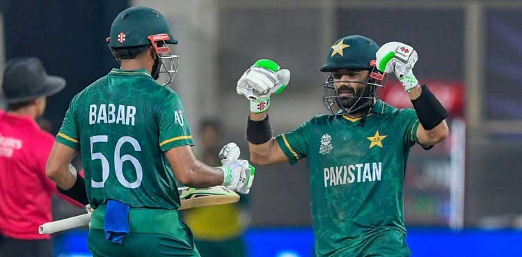 Pakistan statistics against India in T20 World Cup match