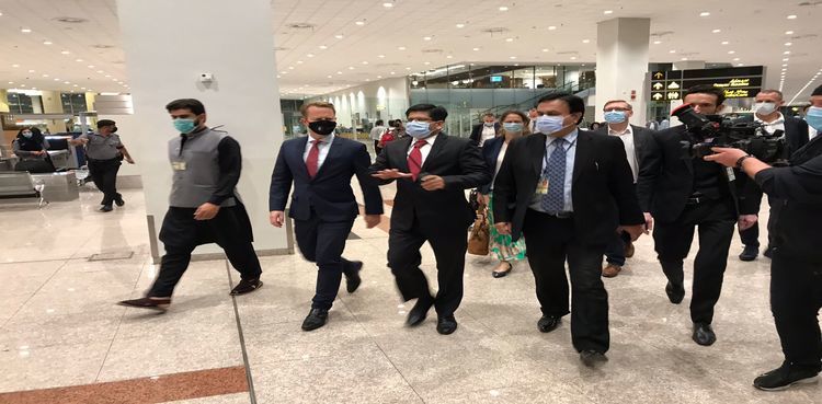 Danish FM reaches Pakistan on two days visit