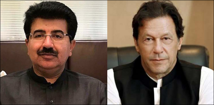 Sadiq Sanjrani meets PM Khan, discusses Balochistan political crisis
