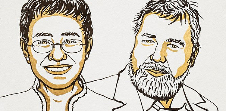 Nobel Peace Prize: Journalists in Philippines and Russia get the coveted honour
