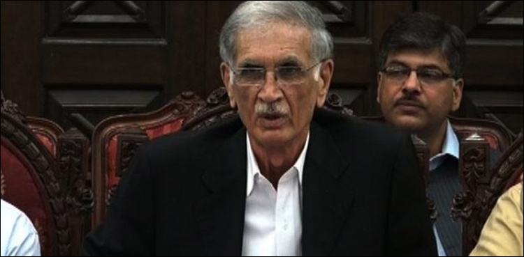 Pervaiz Khattak rules out seat adjustment with any party