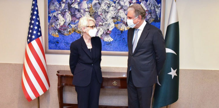 FM Qureshi, US diplomat discuss 'Afghanistan's future', Pak-US ties