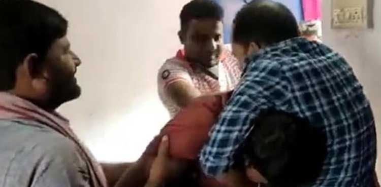 Teachers fight violently over getting principal's post, video goes viral