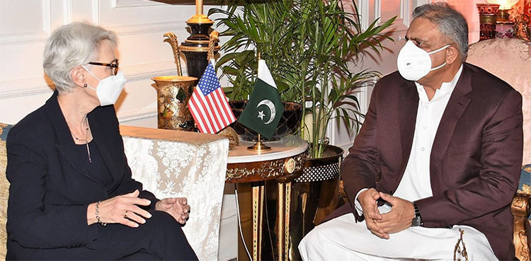 Wendy Sherman calls on COAS Qamar Javed Bajwa to discuss Afghanistan: ISPR