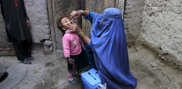 WHO, UNICEF launch polio vaccine campaign with Taliban backing