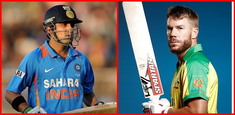 Gautam Gambhir is not pleased with David Warner, here's why